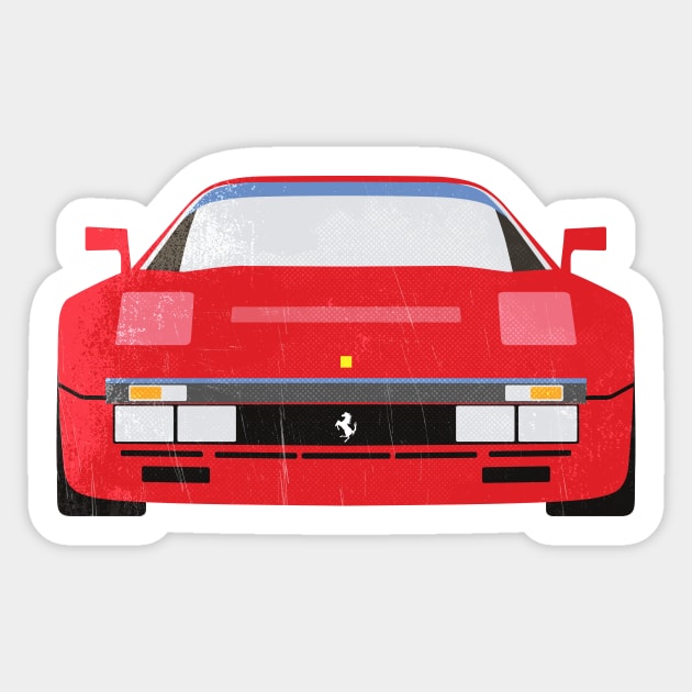 Ferrari Sticker by Toby Wilkinson